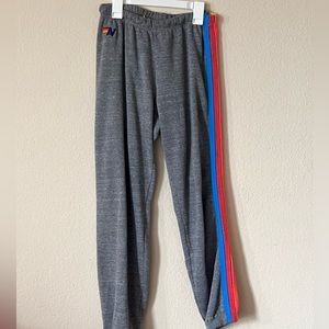 AVIATOR NATION 5 STRIPES SWEATPANTS